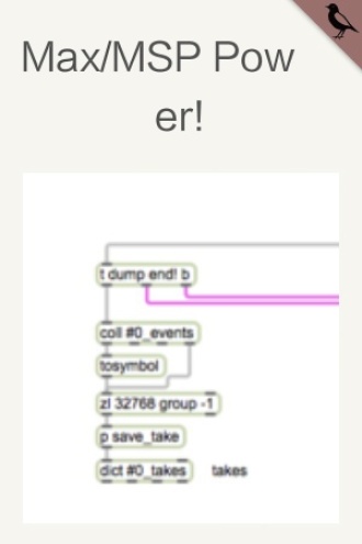 Max/MSP Power!