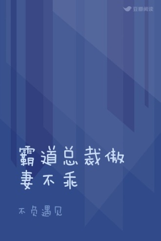 霸道总裁傲妻不乖