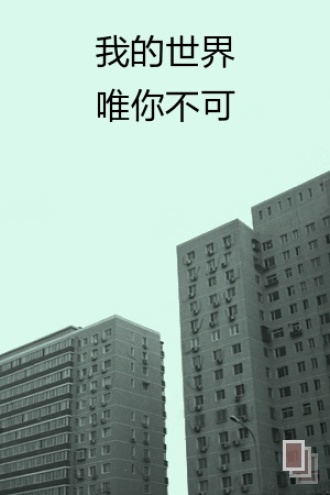 我的世界，唯你不可