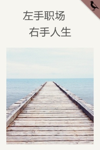 左手职场,右手人生