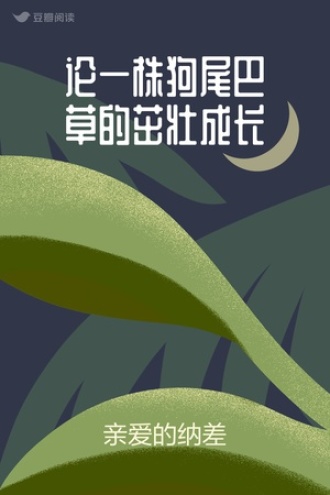 论一株狗尾巴草的茁壮成长