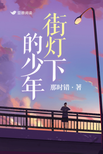 街灯下的少年