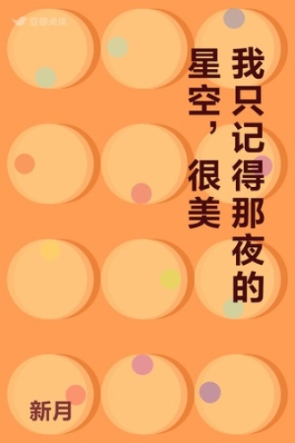 我只记得那夜的星空，很美