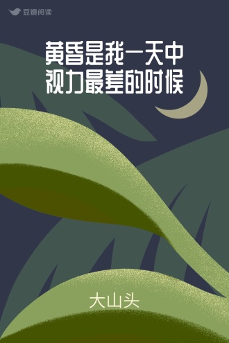 黄昏是我一天中视力最差的时候
