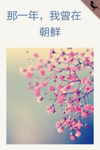 那一年，我曾在朝鲜