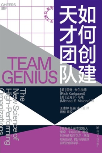 如何创建天才团队图书封面