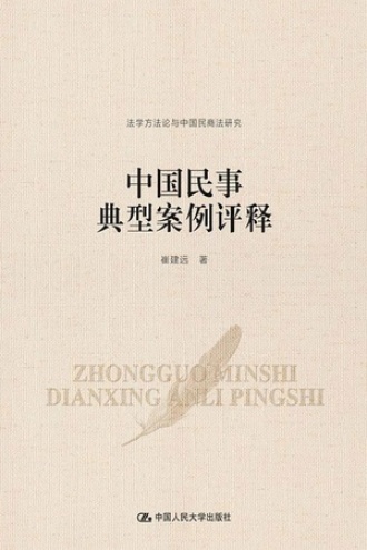 中国民事典型案例评释