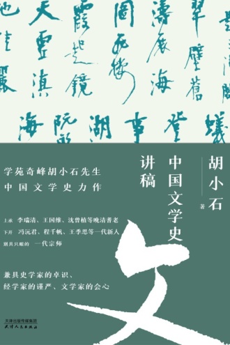 中国文学史讲稿书籍封面