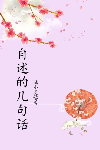自述的几句话
