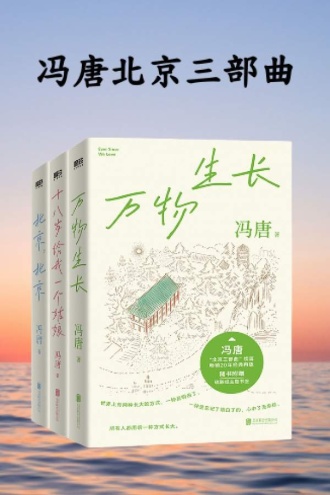冯唐北京三部曲(套装3册)