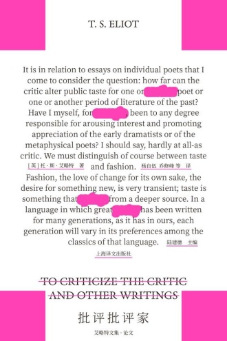 批评批评家